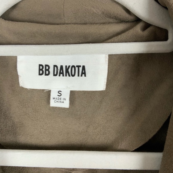 BB Dakota Nicholson Faux Suede Jacket - Picture 4 of 6